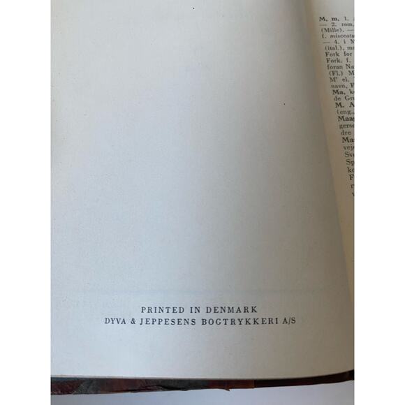 Vintage Danish Gyldendals Leksikon (Encyclopedia) IV Hardcover Book - Picture 9 of 10